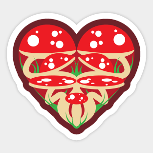 Mushy Heart Sticker